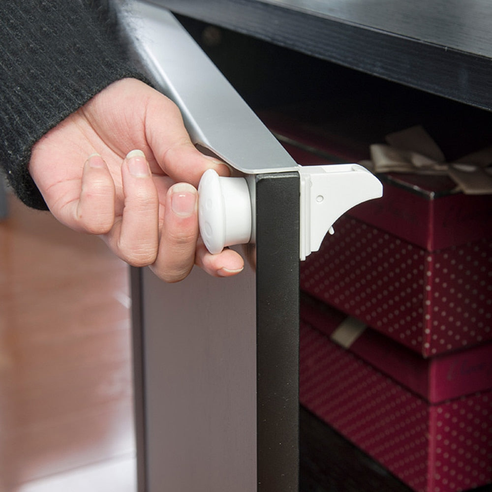Cabinet Door Magnetic Child Safety Lock