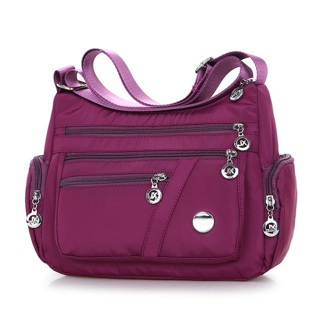 Women Casual Multifunction Crossbody Shopping Large Capacity Handbag