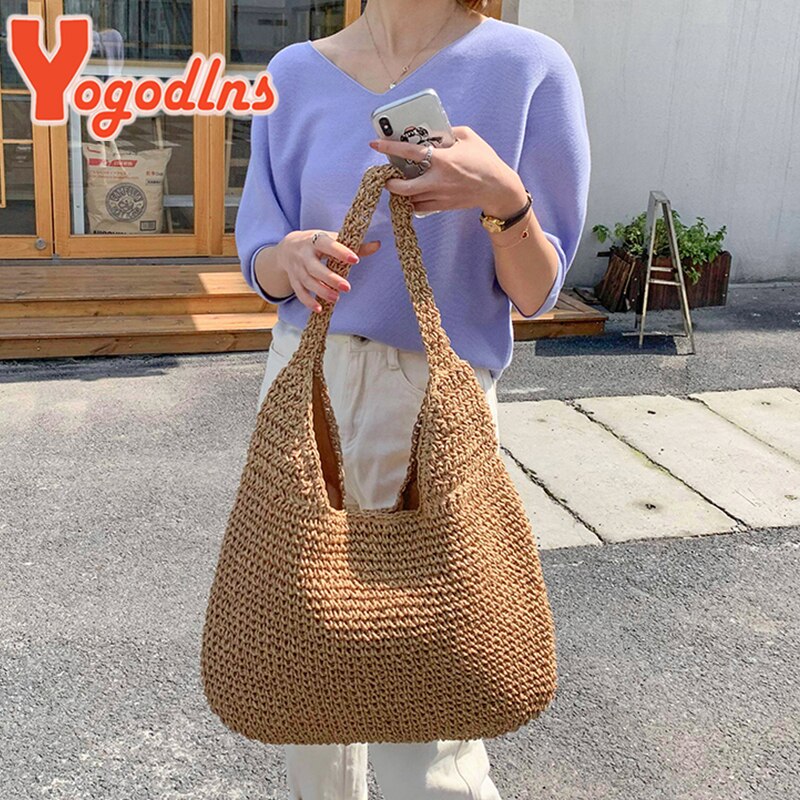 Summer Woven Straw Bag For Women