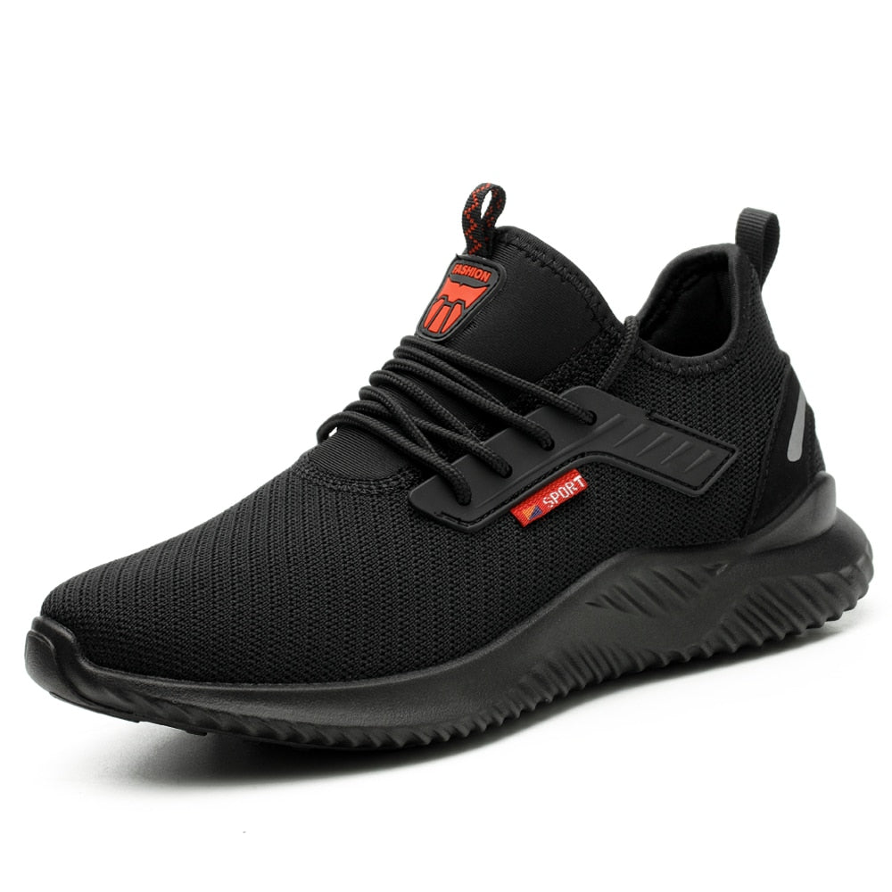 Men Safety Puncture-Proof Work Shoes Boots Fashion Indestructible Footwear Security