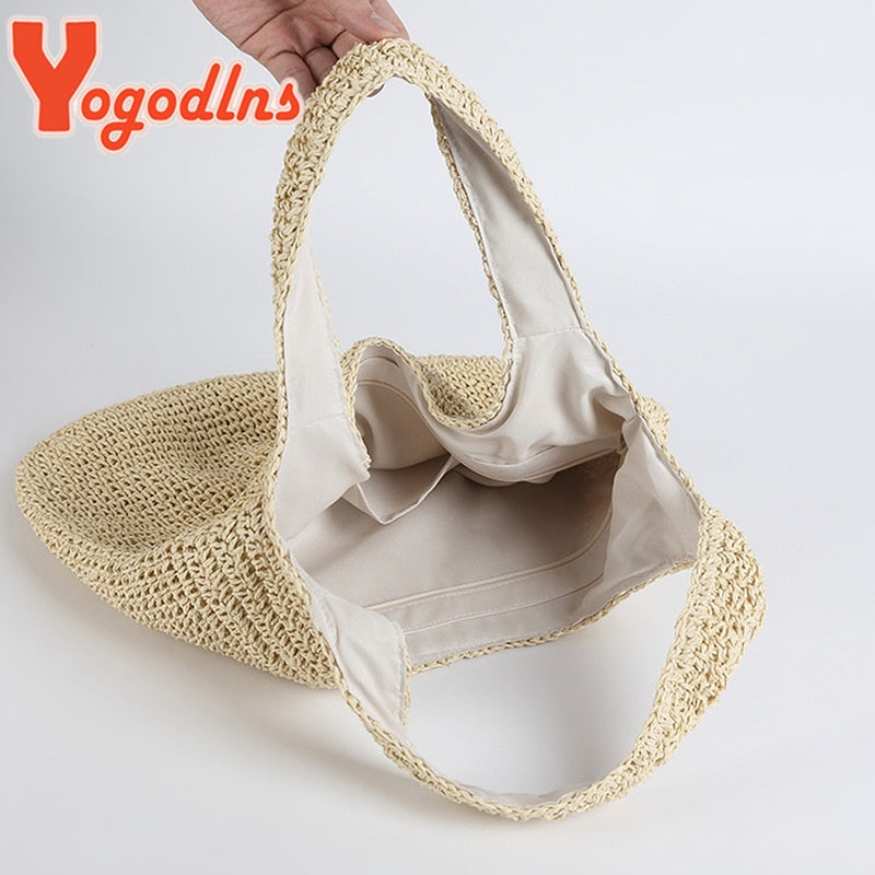 Summer Woven Straw Bag For Women