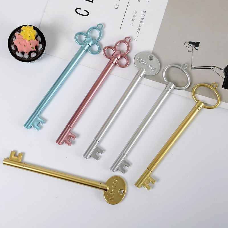 100 Pcs Key Neuter Gel Pen For Students