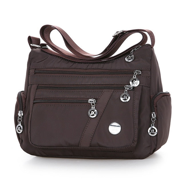 Women Casual Multifunction Crossbody Shopping Large Capacity Handbag
