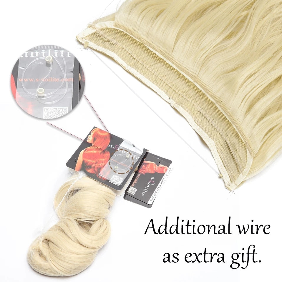 HAIRRO No Clip Wave Hair Extensions