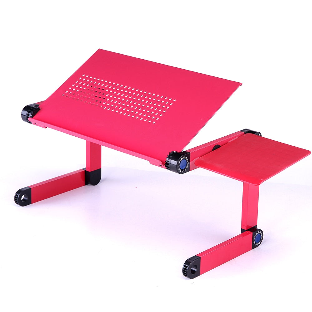 Ergonomic Notebook Table Desk Stand With Mouse Pad