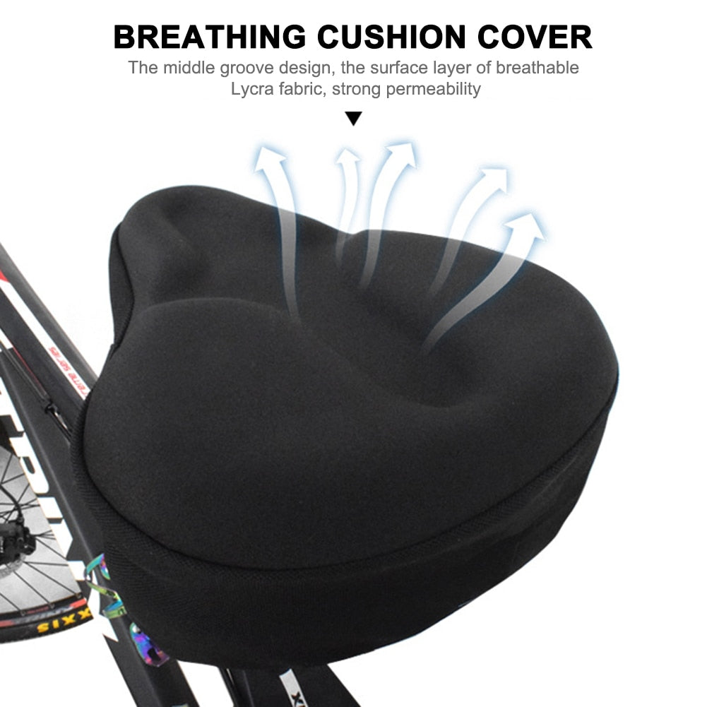 Electric Bike Seat Cushion Cover Comfortable Road Cycling Breathable Cushion