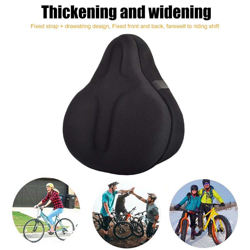 Electric Bike Seat Cushion Cover Comfortable Road Cycling Breathable Cushion