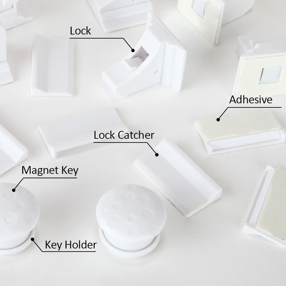 Cabinet Door Magnetic Child Safety Lock