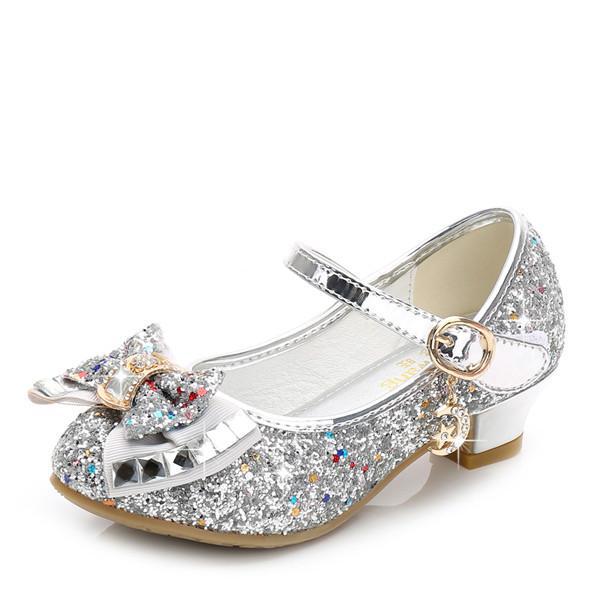 Party Dance Children Kids Shoes 3-14 Years Princess High Heels Child Wedding Shoes