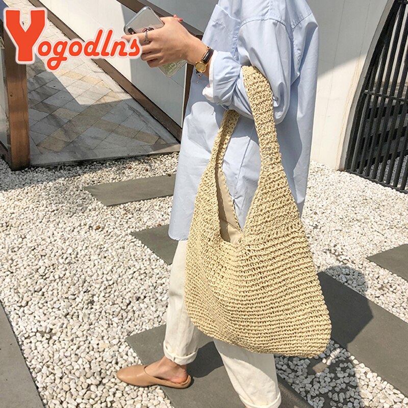 Summer Woven Straw Bag For Women