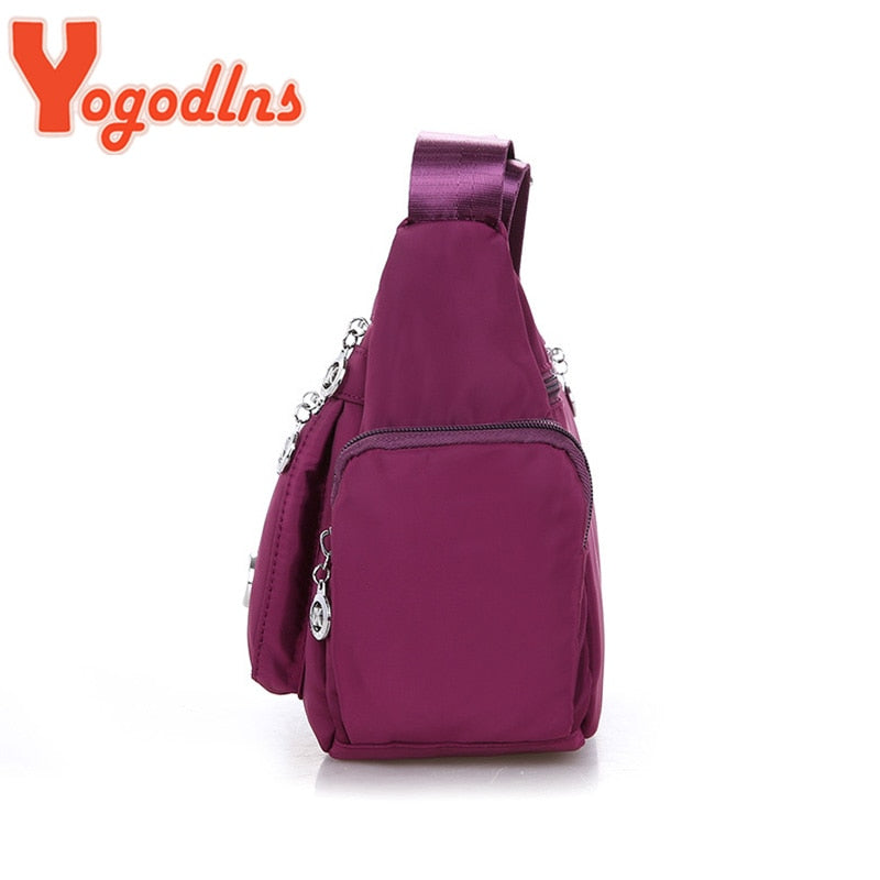 Women Casual Multifunction Crossbody Shopping Large Capacity Handbag