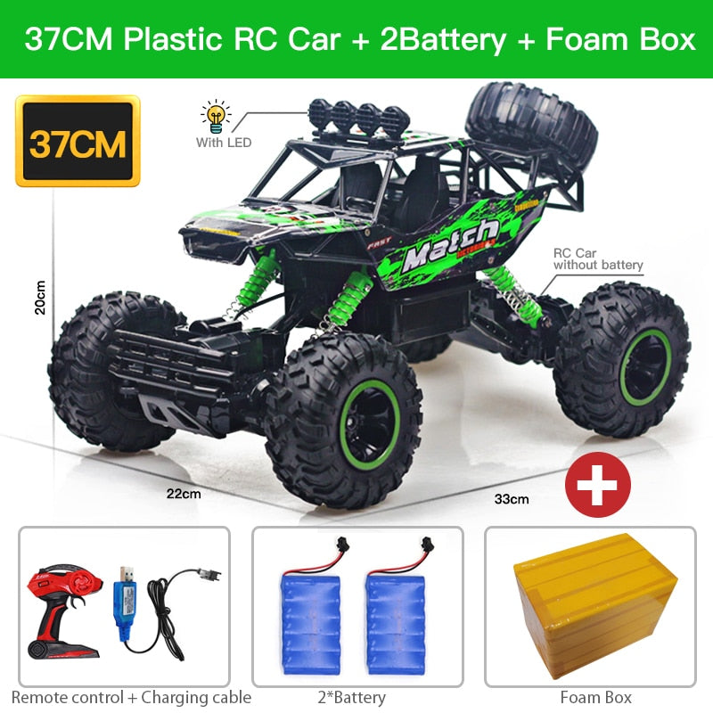 4WD RC Car With Led Lights For Children