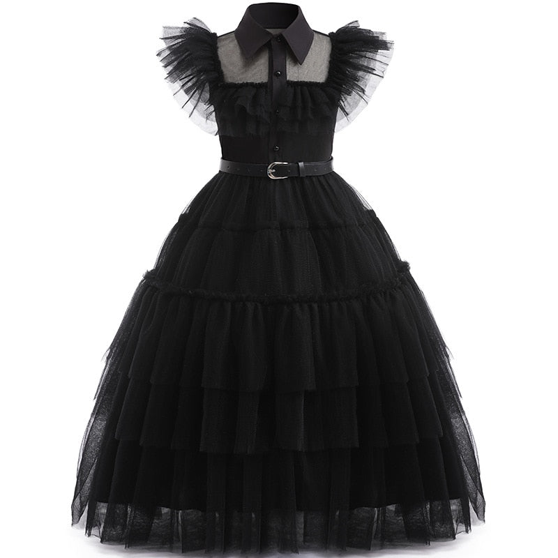 Girls Mesh Party Dresses For Carnival And Halloween