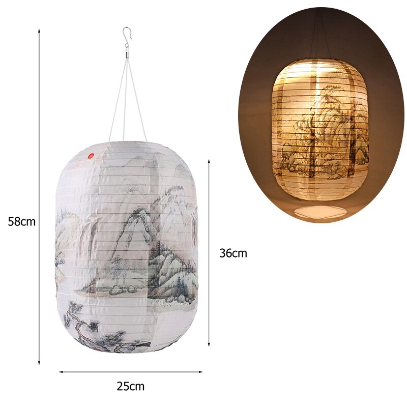 25cm Waterproof Solar Lanterns LED Light