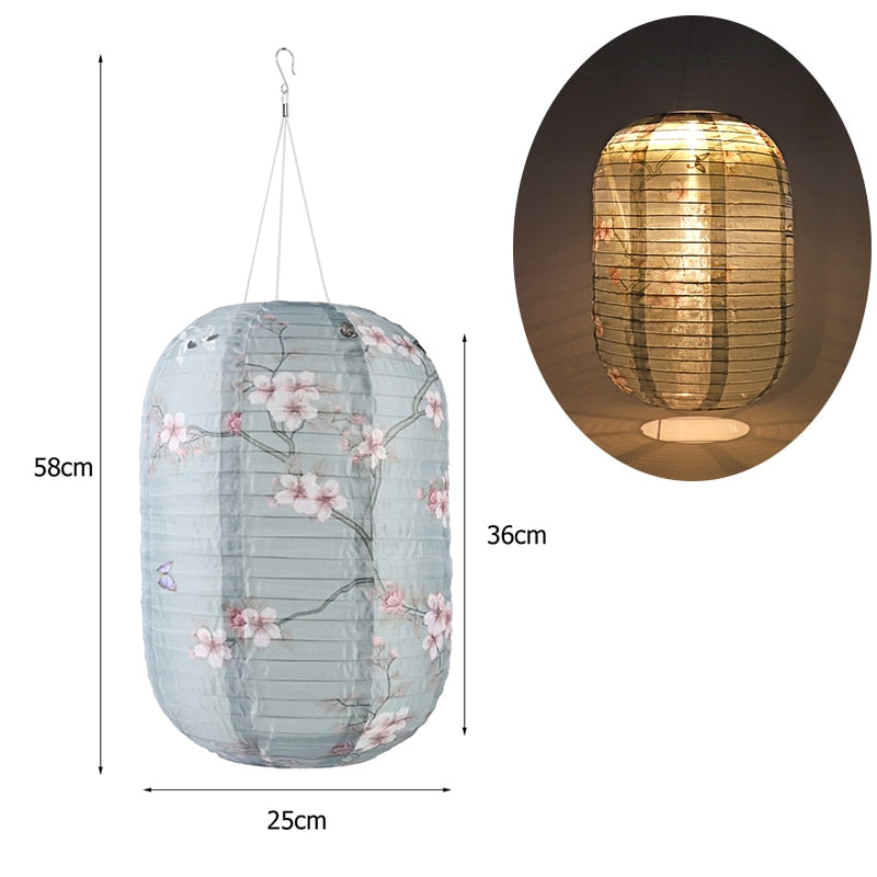 25cm Waterproof Solar Lanterns LED Light