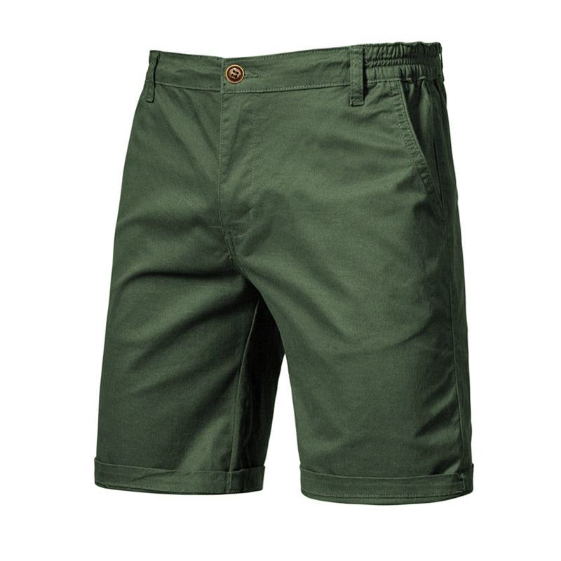Casual Business Social Elastic Waist Men Beach Shorts
