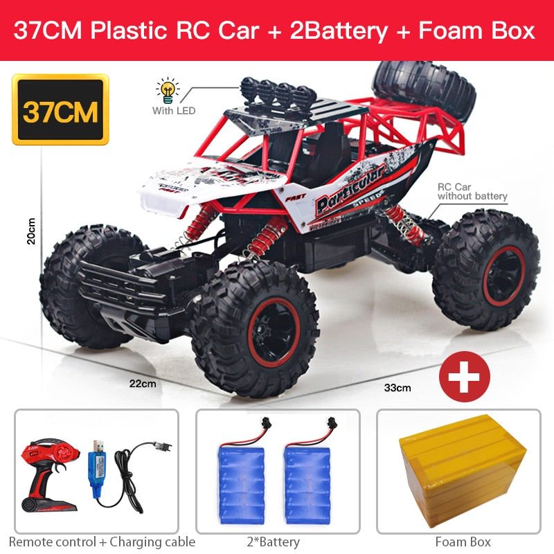 4WD RC Car With Led Lights For Children