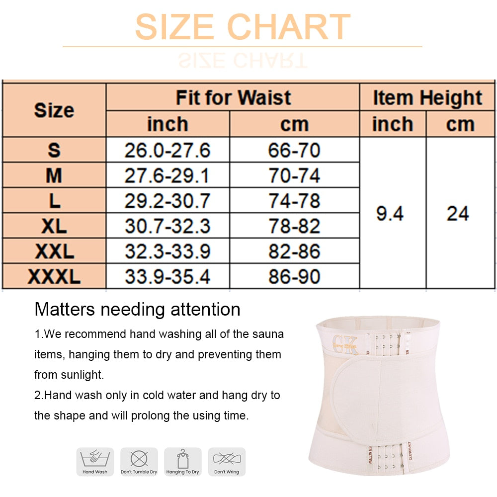 SEXY Body Shaper Sauna Belt for Weight Loss