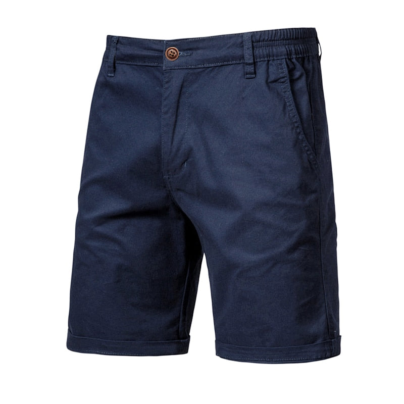 Casual Business Social Elastic Waist Men Beach Shorts