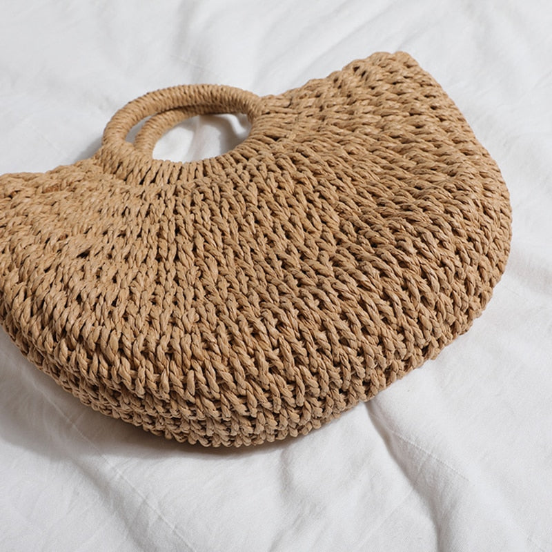 Summer Beach Weaving Handmade Straw Bags for Women
