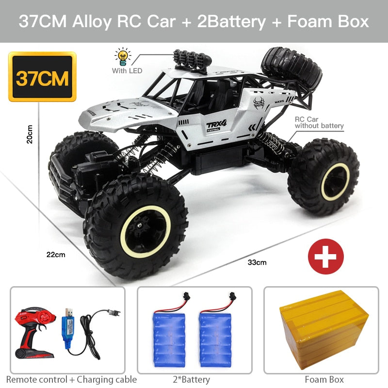 4WD RC Car With Led Lights For Children