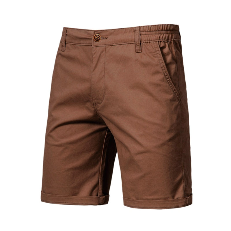 Casual Business Social Elastic Waist Men Beach Shorts