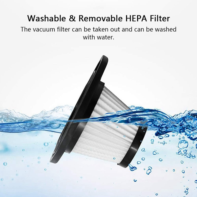 Wireless Powerful Cyclone Suction Rechargeable Handheld Vacuum Cleaner