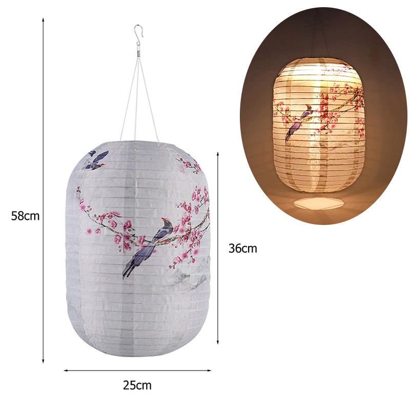 25cm Waterproof Solar Lanterns LED Light