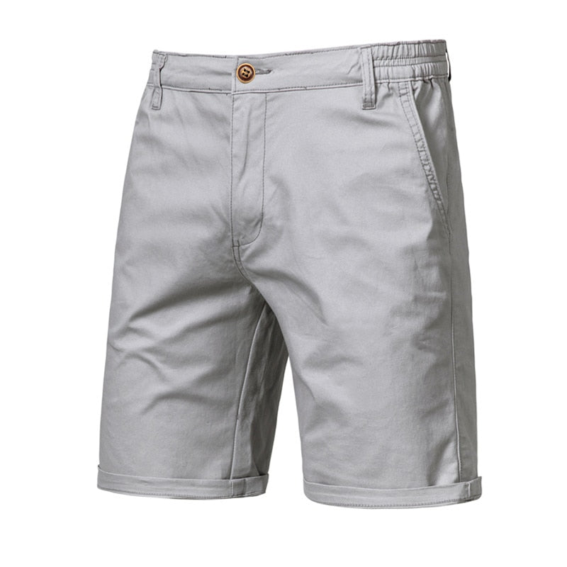 Casual Business Social Elastic Waist Men Beach Shorts