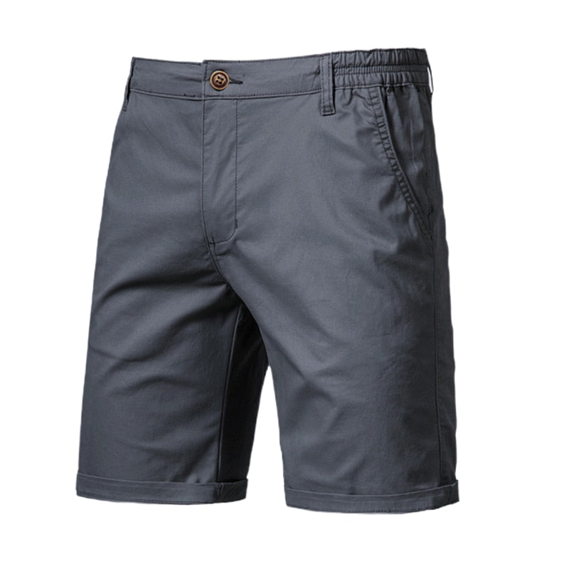 Casual Business Social Elastic Waist Men Beach Shorts