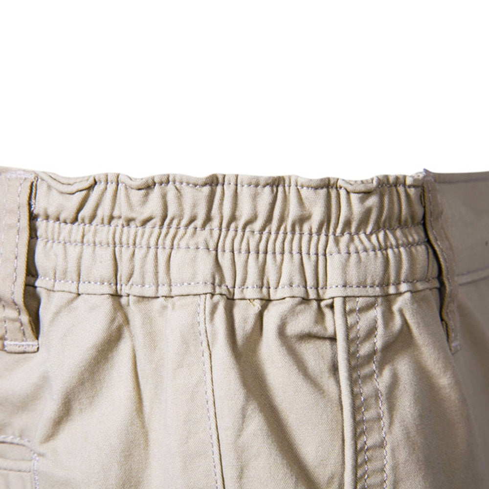 Casual Business Social Elastic Waist Men Beach Shorts