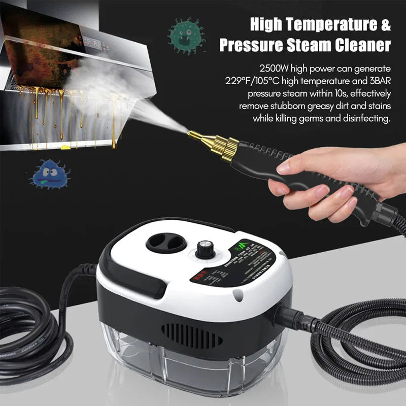 Steam cleaning machine, efficient sterilization kitchen cover air conditioning cover cleaning, automobile glass cleaning machine