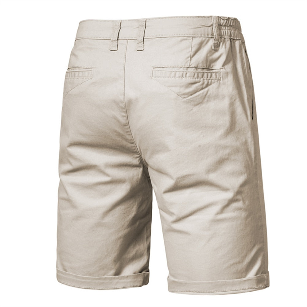 Casual Business Social Elastic Waist Men Beach Shorts