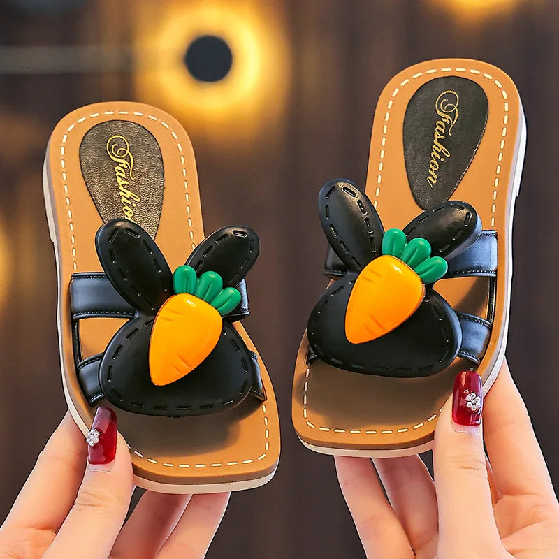 Children Slippers - Cartoon toddler slippers for girls and boys indoor, 2025 summer shoes for kids, 7 size can choose