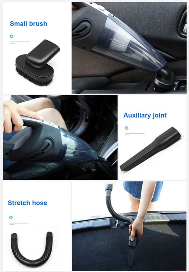 Wireless Powerful Cyclone Suction Rechargeable Handheld Vacuum Cleaner