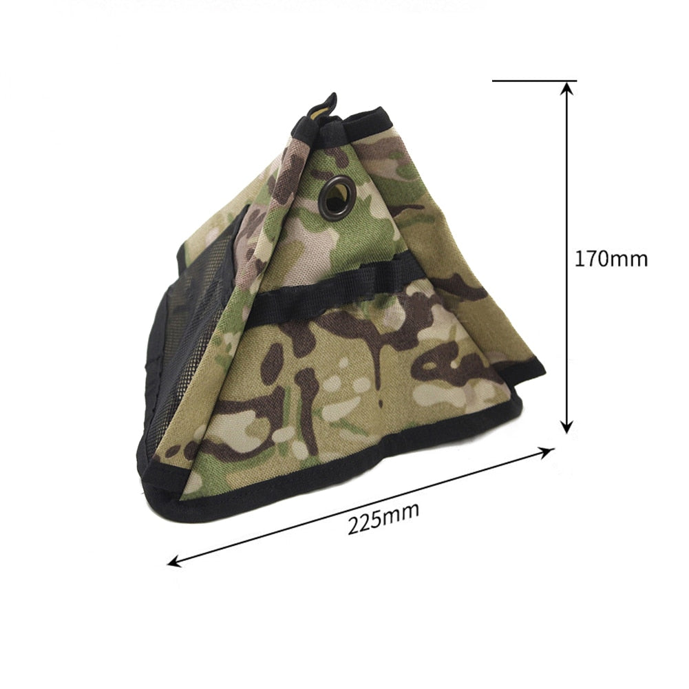 Camping Fan Storage Roll Paper Box Tripod