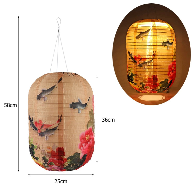 25cm Waterproof Solar Lanterns LED Light