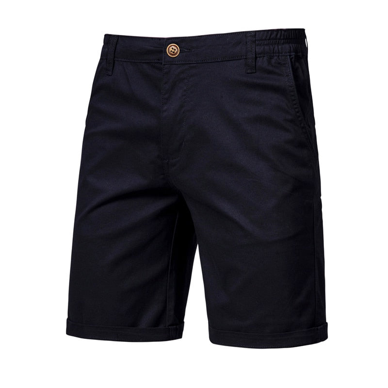 Casual Business Social Elastic Waist Men Beach Shorts