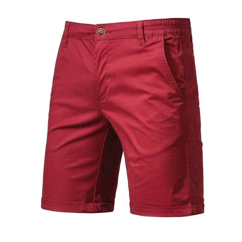 Casual Business Social Elastic Waist Men Beach Shorts