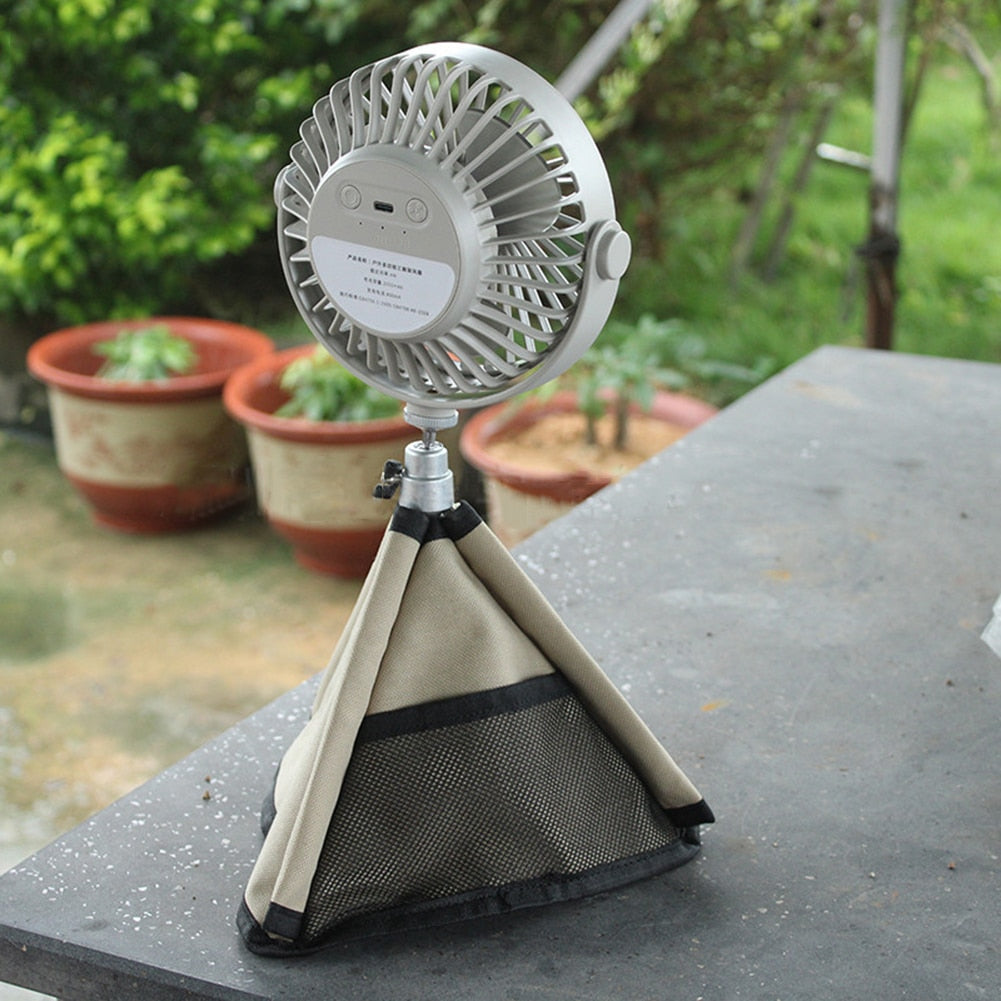 Camping Fan Storage Roll Paper Box Tripod