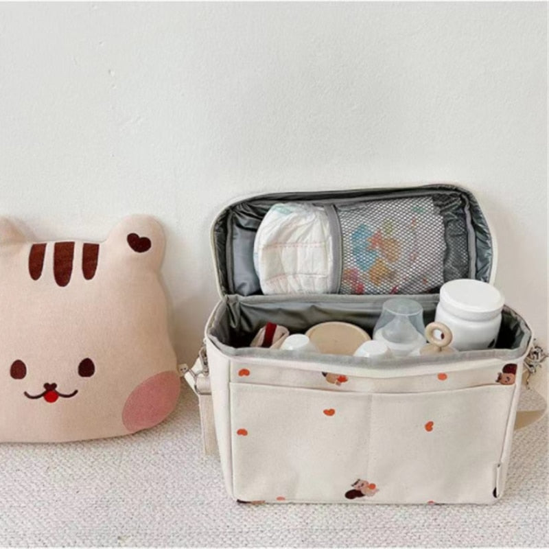 Waterproof Baby Feeding Bottle Cooler Bag Stroller Baby Nappy Bag for Pram Organizer Diaper Pouch