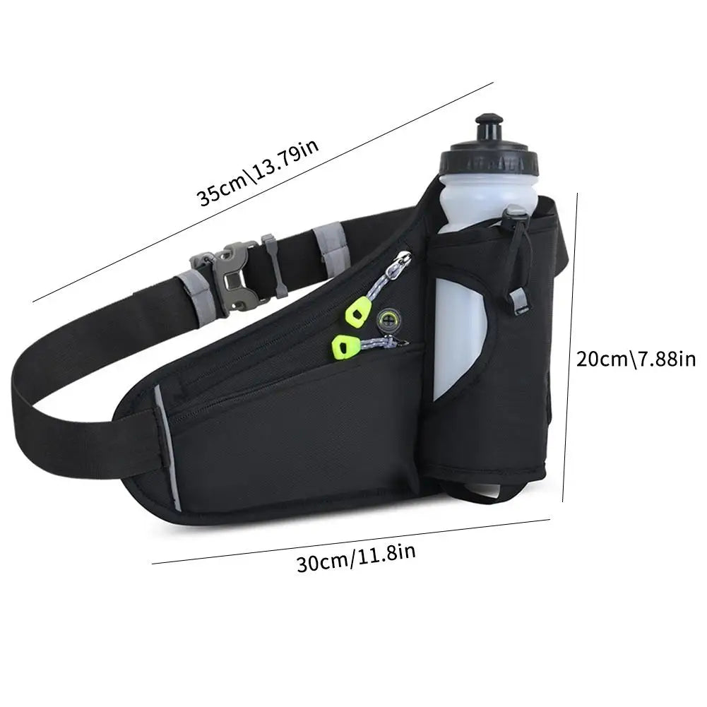 Sport Water Bottle Holder Outdoor Camping Hiking Fitness Running Sports Packs For Men And Women Bicycle Cycling Belt Waist Bags