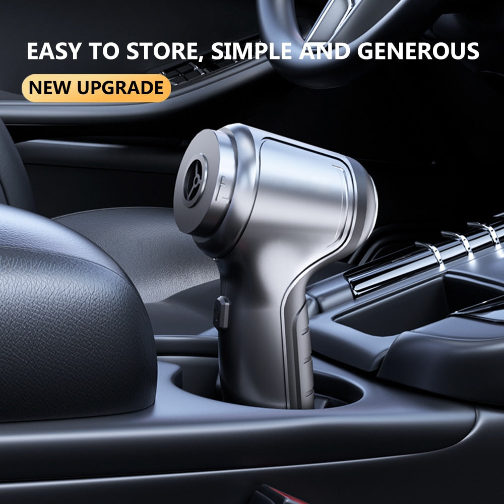 Car Vacuum Cleaner Auto Robot Wireless Powerful Strong Suction Cleaning Machine