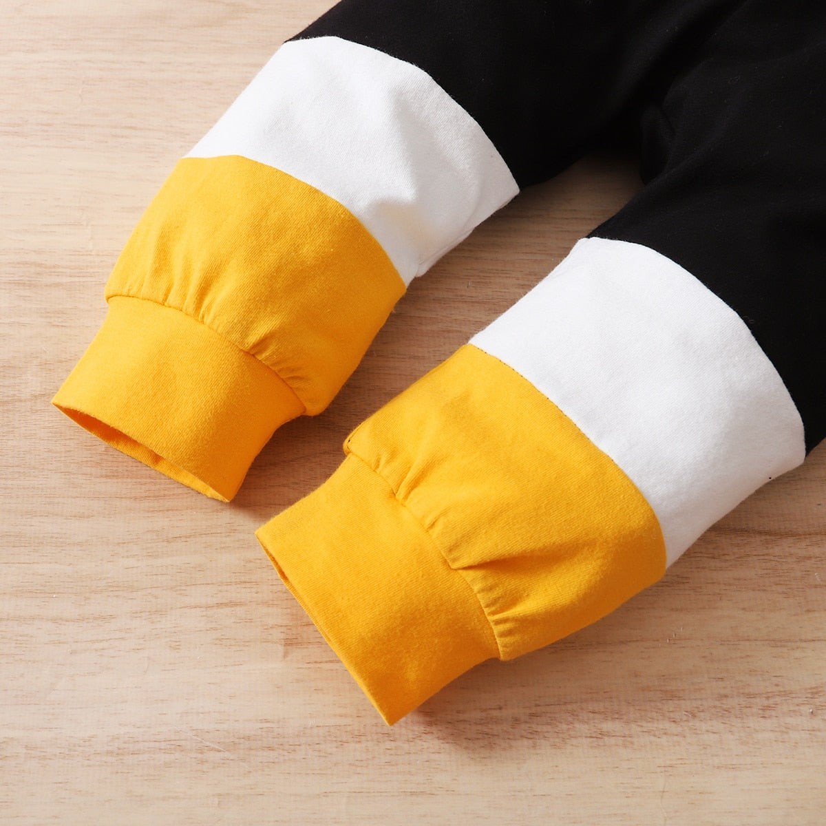 Newborn 0-2 Years Baby Boy Suit 2PCS Clothes Print Long Sleeve T-shirt Top + Long Pant Set