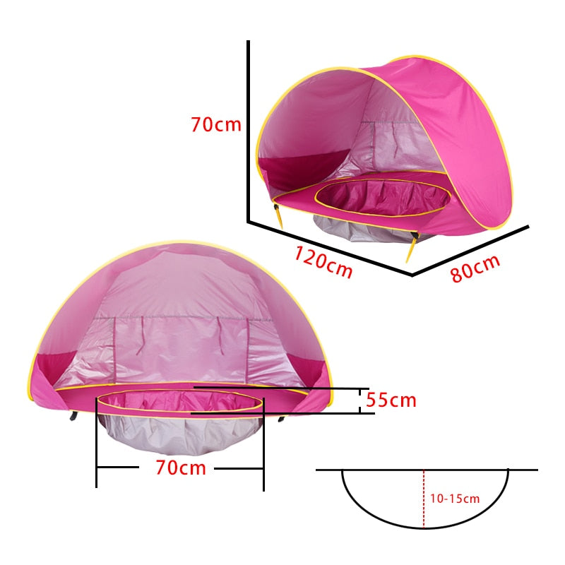 Baby Beach Tent Portable Shade Pool UV Protection