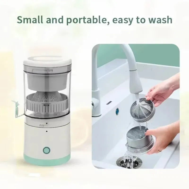 Electric Fruit Juicer Portable Single Auger Juicer Fruit Squeezer USB Charge Orange Lemon Fruit And Vegetable Juice Extractor