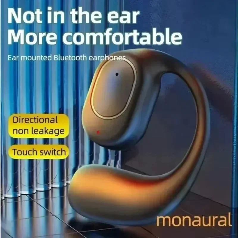 Original NEW KY2 TWS Single Ear Bluetooth Earphones Sports Earphones with Hanging Ear Stereo Morning Earphones Are Mini Portable