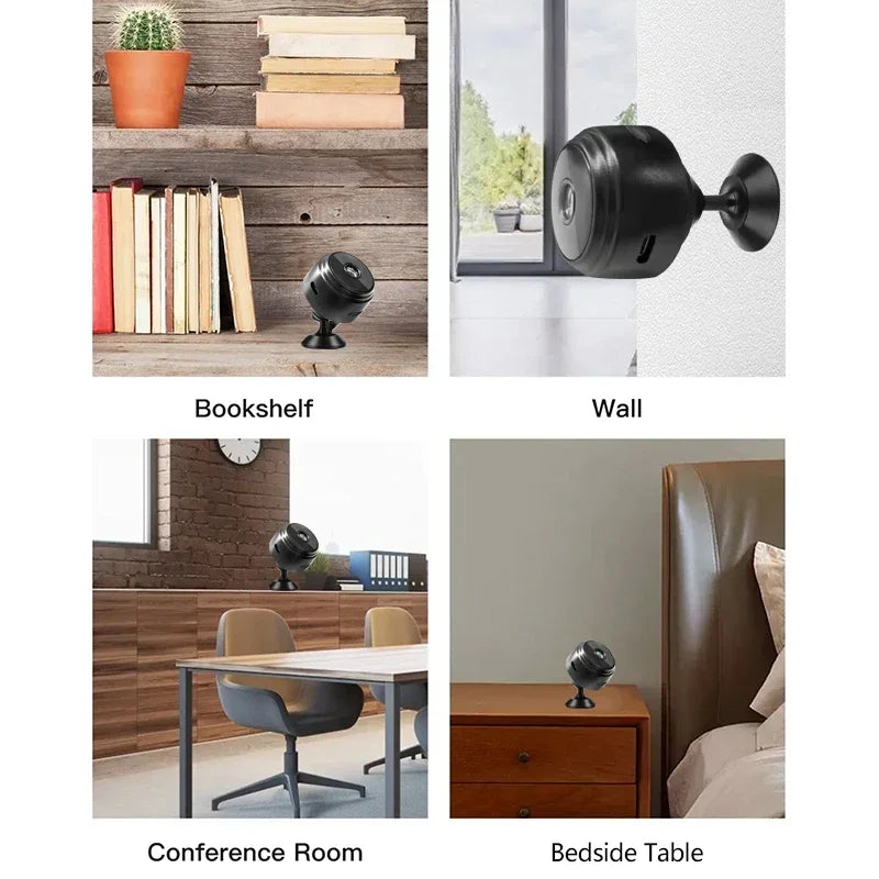 A9 Mini HD 720P Smart Home Security WiFi IP Camera with Mobile Remote Monitoring Application