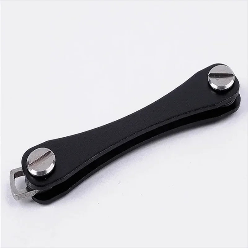 Smart key chain Mini Keychain Compact Key Decorative Holder Clip Home Storage Metal key Clip Aluminum Organizer Keychain Outdoor