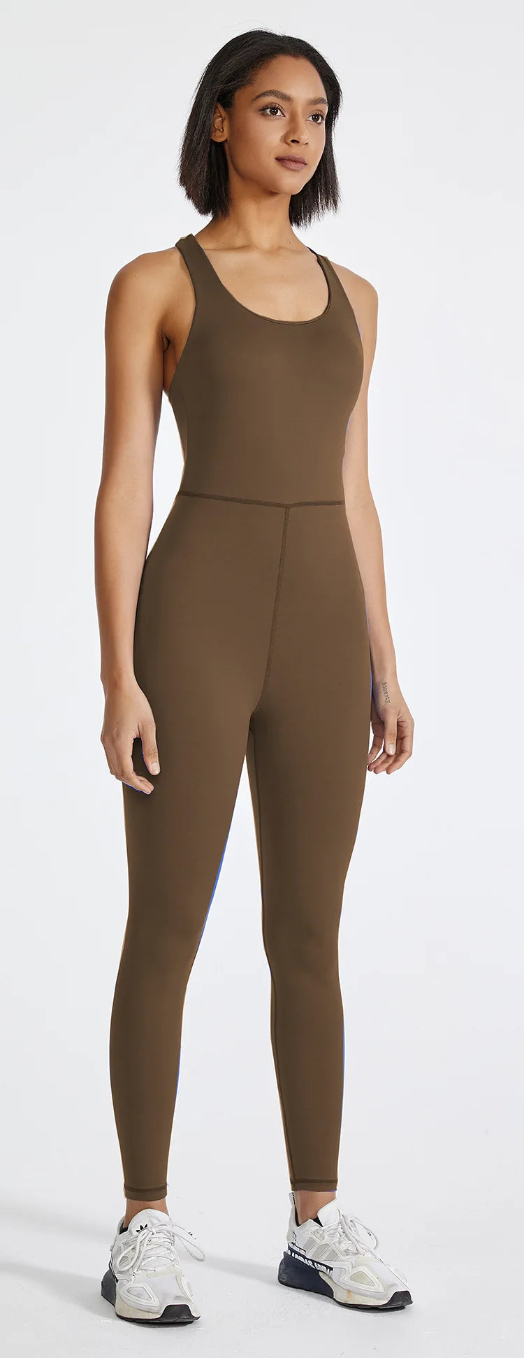 Back Cross Sports Jumpsuits Women One Pieces Bodysuits With Pads High Stretchy Yoga Rompers Soft Breathable Sportswear S-XL